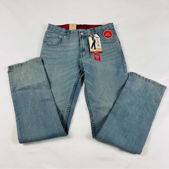 Levi's 511 Slim Flex Stretch Blue Jeans Boy Youth Size: 18 Reg 29x31 New MSRP:48 - Picture 2 of 15